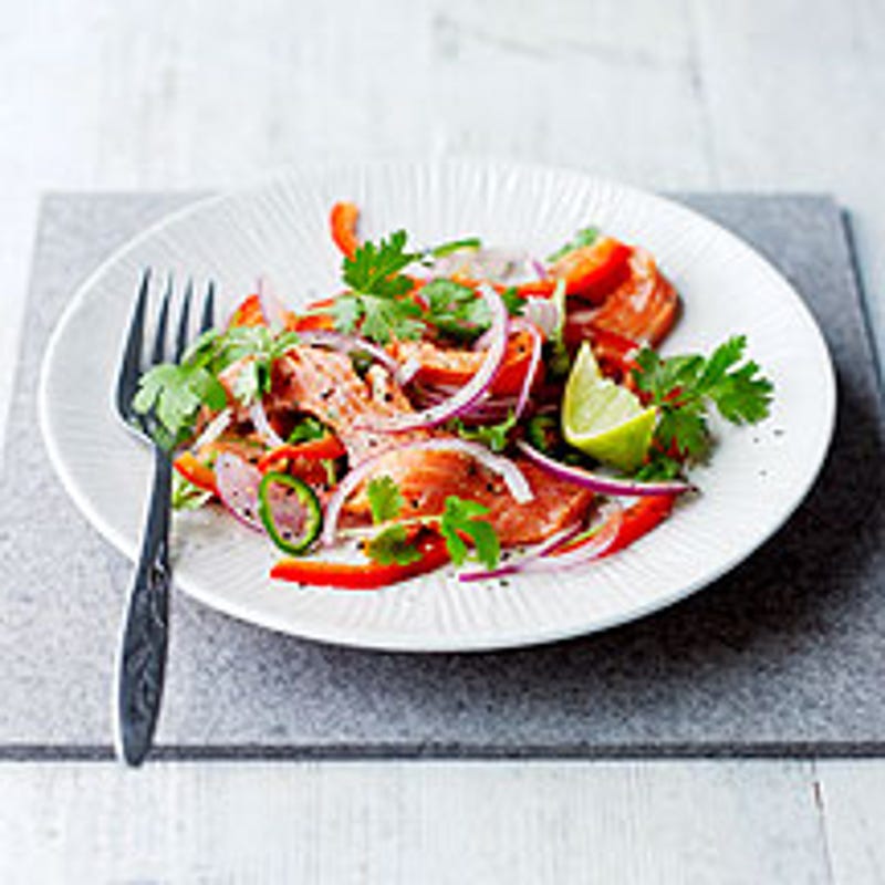 Photo de Carpaccio au saumon prise par WW