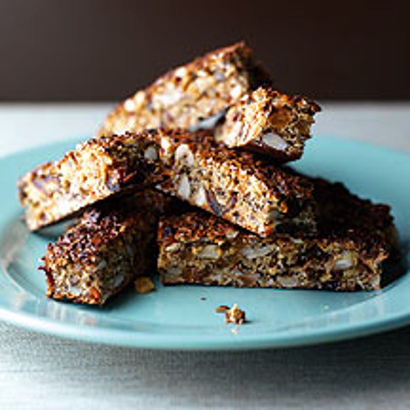 Photo de Barres de céréales aux graines et aux fruits prise par WW