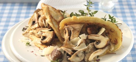 Paddenstoelencrêpes