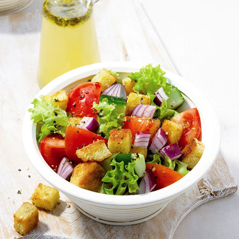 Foto van Salade met croutons door WW