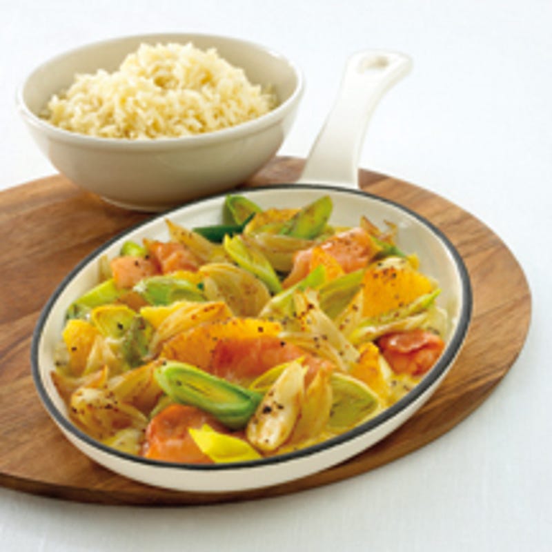 Photo de Poêlée de saumon fumé à l’orange prise par WW