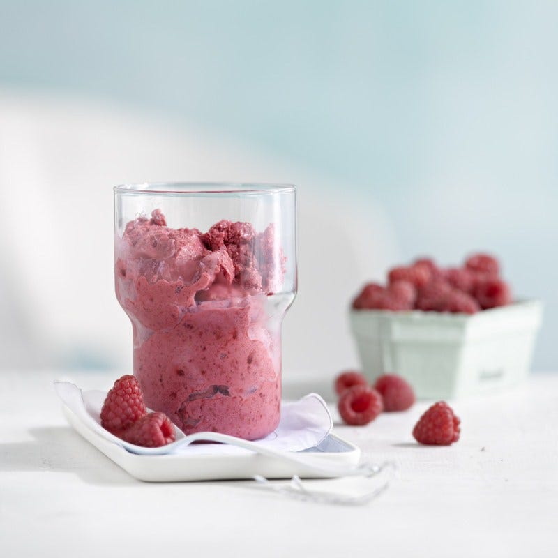 Sorbet aux framboises