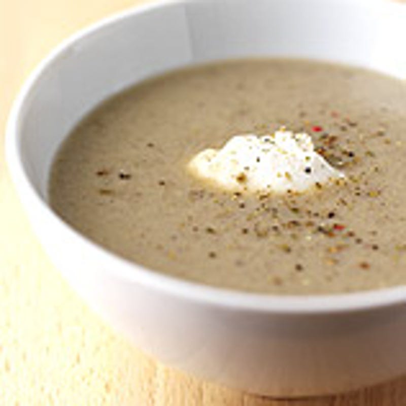 Foto van Auberginesoep met champignons door WW