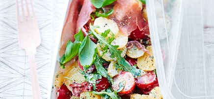 Salade de pommes de terre au pesto