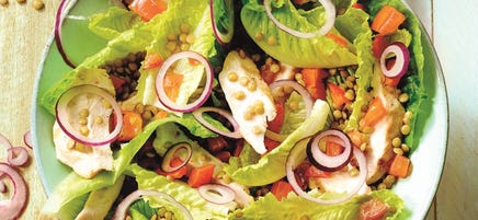 Salade au poulet grillé