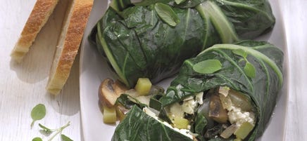 Balottines de bette à la feta