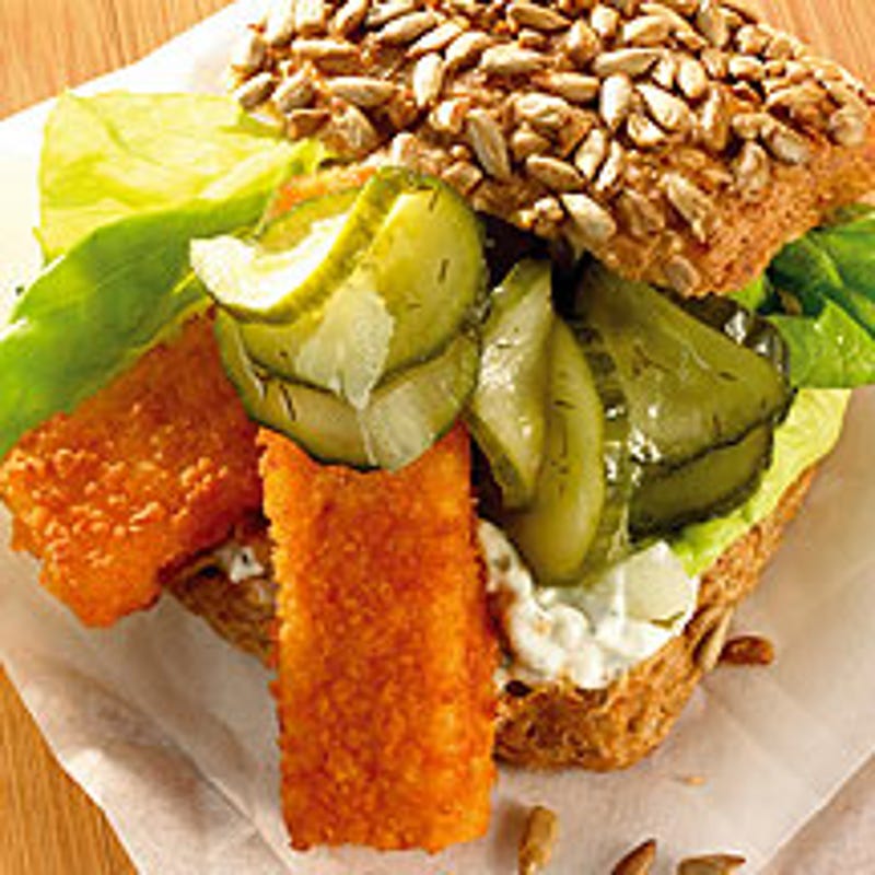 Photo de Burger de poisson prise par WW