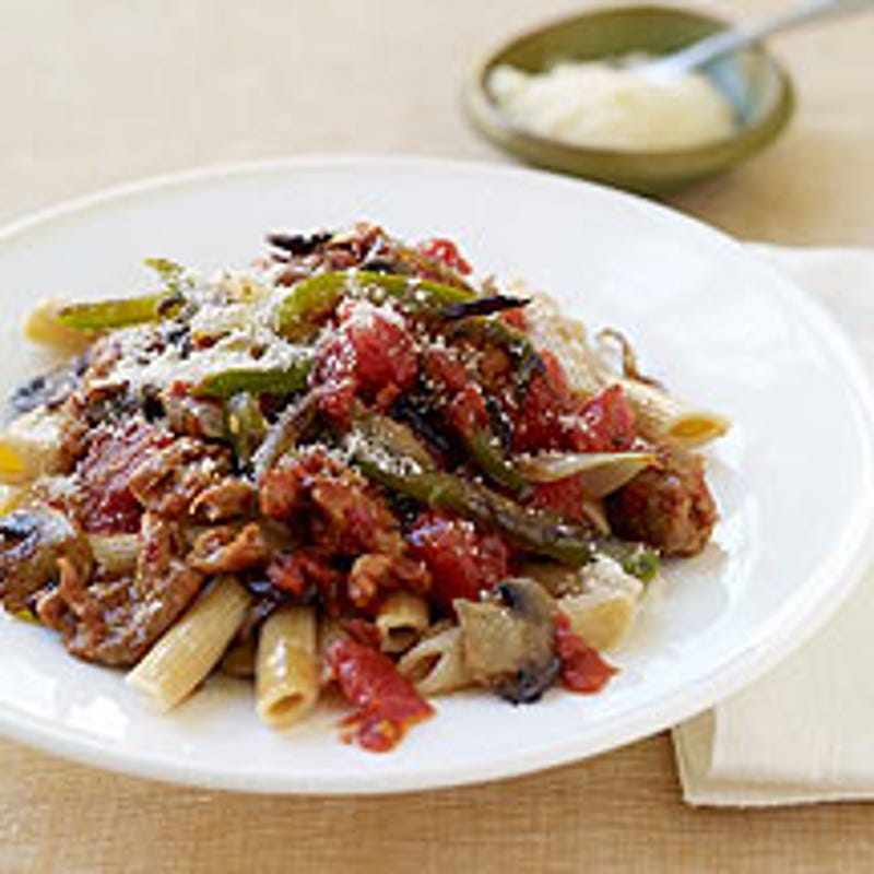 Foto van Pasta met américain en paprika door WW