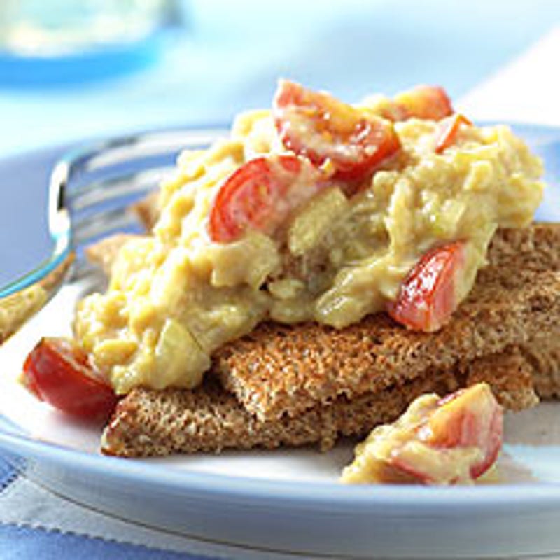 Foto van Bruschetta met roerei door WW