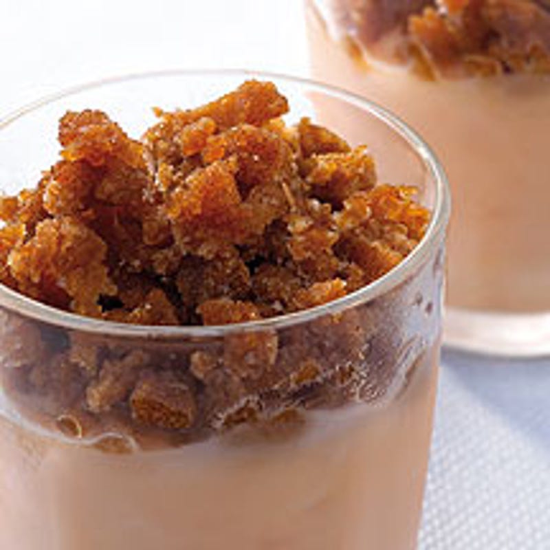 Foto van Espressogranita met room en papaya door WW