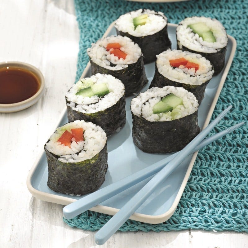 Foto van Vegetarische maki‘s door WW