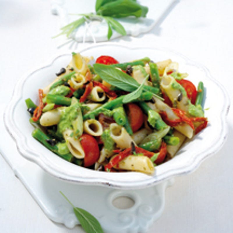 Foto van Pennesalade op Toscaanse wijze door WW