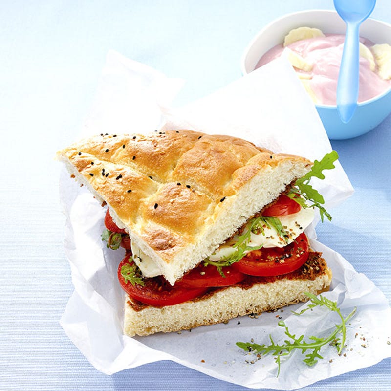 Foto van Turks brood Caprese door WW