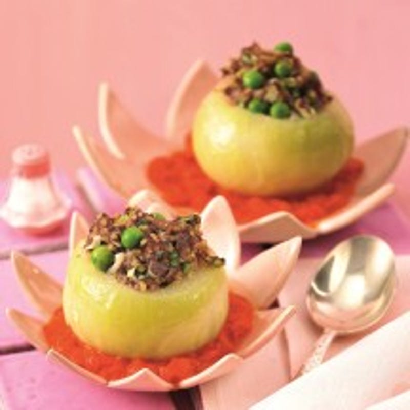 Foto van Gevulde koolrabi met bulgur door WW
