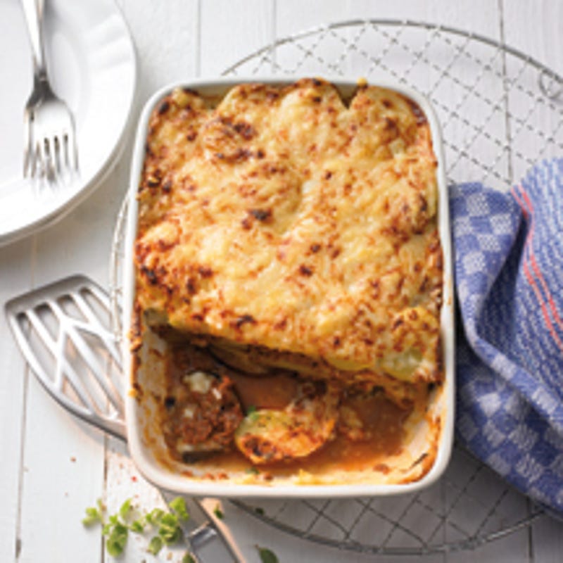 Foto van Griekse moussaka door WW