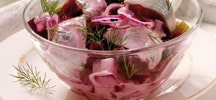 Salade au hareng