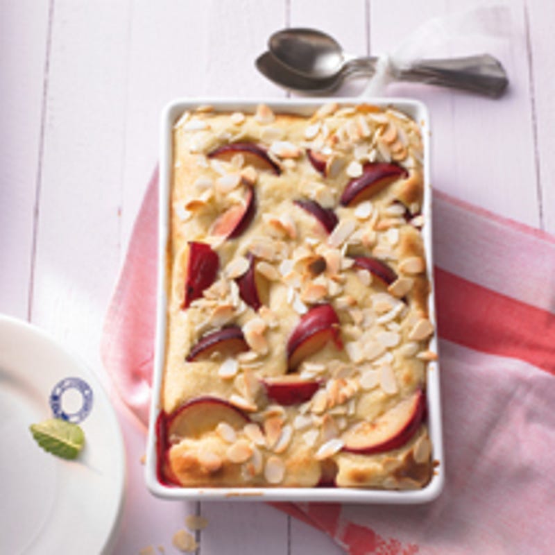 Photo de Gratin de prunes et de semoule prise par WW