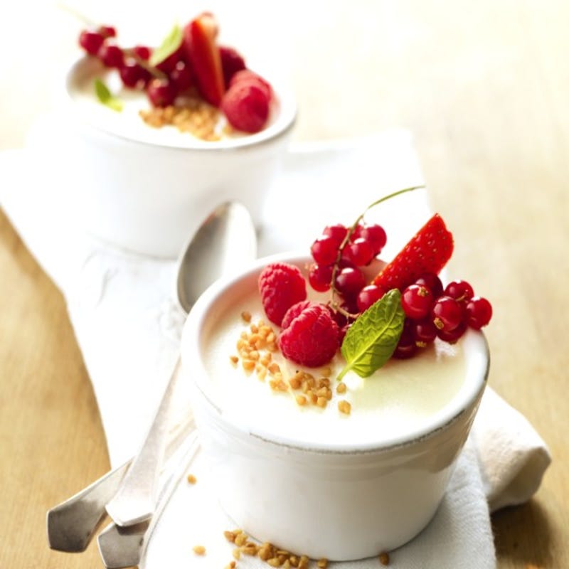 Photo de Crème vanille aux fruits rouges prise par WW