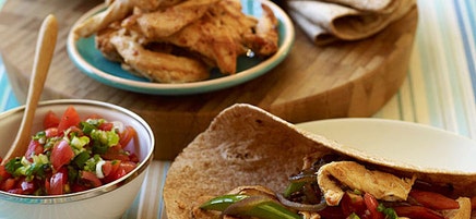 Fajitas au poulet
