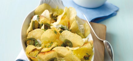 Nachos met Jalapeño pepers