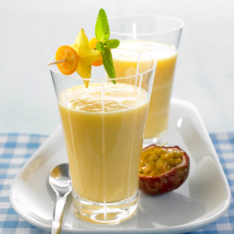 Foto van Smoothie met yoghurt en fruit door WW