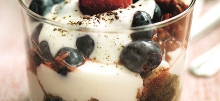 Tiramisu aux groseilles