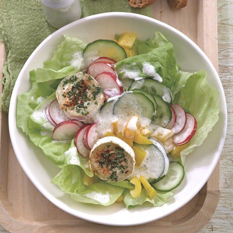 Photo de Salade de printemps au fromage de chèvre prise par WW