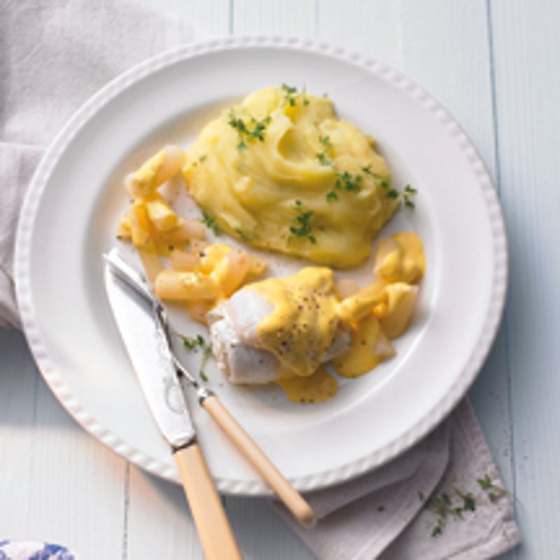 Foto van Scholfilet met schorseneren door WW