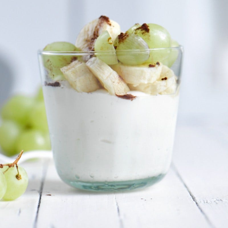 Petit-déjeuner de fromage blanc
