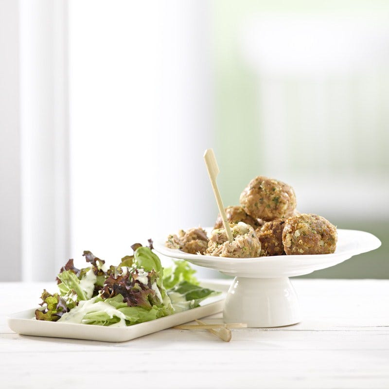 Photo de Boulettes de thon et salade  prise par WW