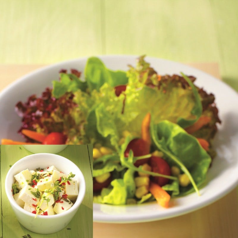 Foto van Vegetarische zomersalade door WW