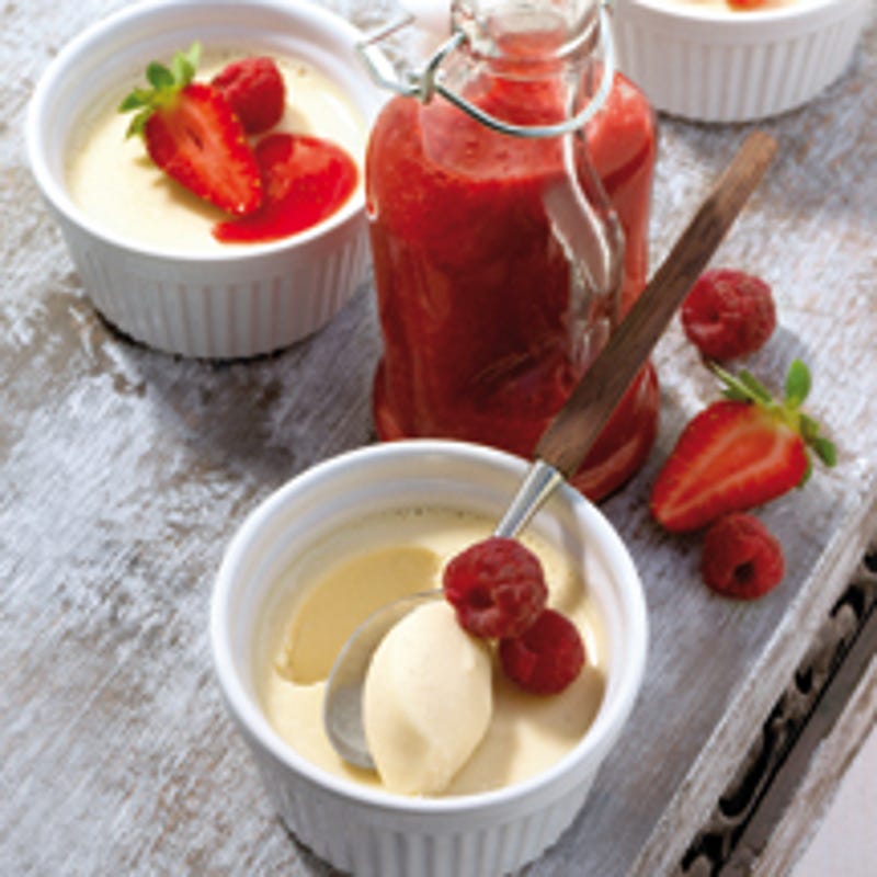 Photo de Panna cotta aux fruits rouges prise par WW