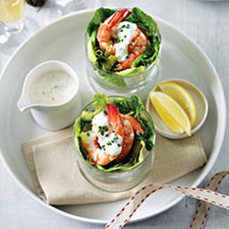 Foto van Garnalencocktail met witloof door WW