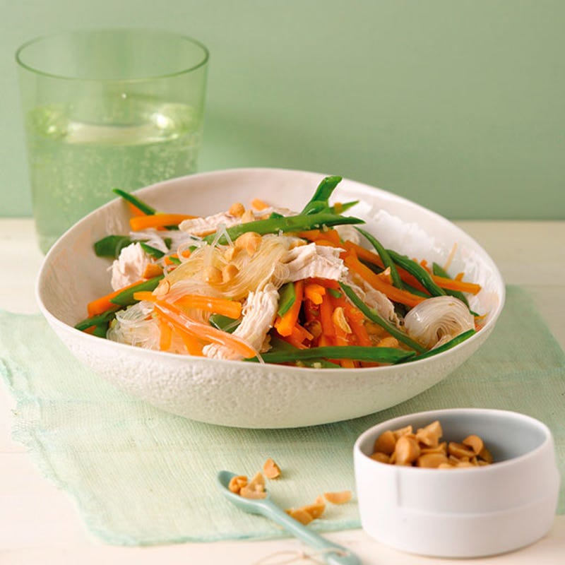 Foto van Glasnoedelsalade met kip door WW