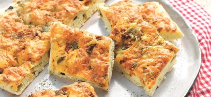 Italiaanse focaccia