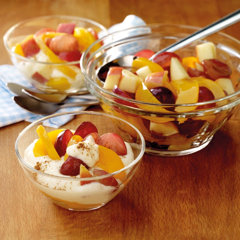 Foto Grießbrei mit Obstsalat von WW