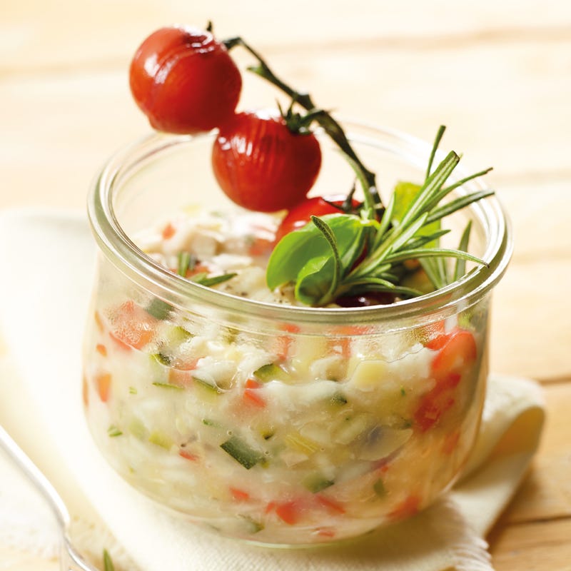 Foto Risotto mit mediterranem Gemüse von WW