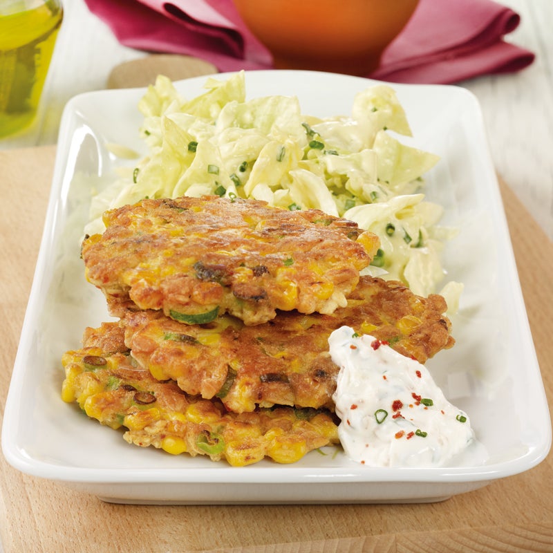Maistaler mit Schnittlauchdip Rezept | WW Deutschland Maistaler mit Schnittlauchdip Rezept | WW Deutschland