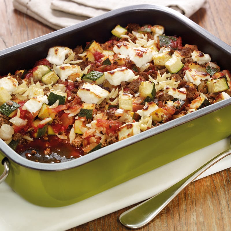 Foto Bologneseauflauf mit Zucchini von WW