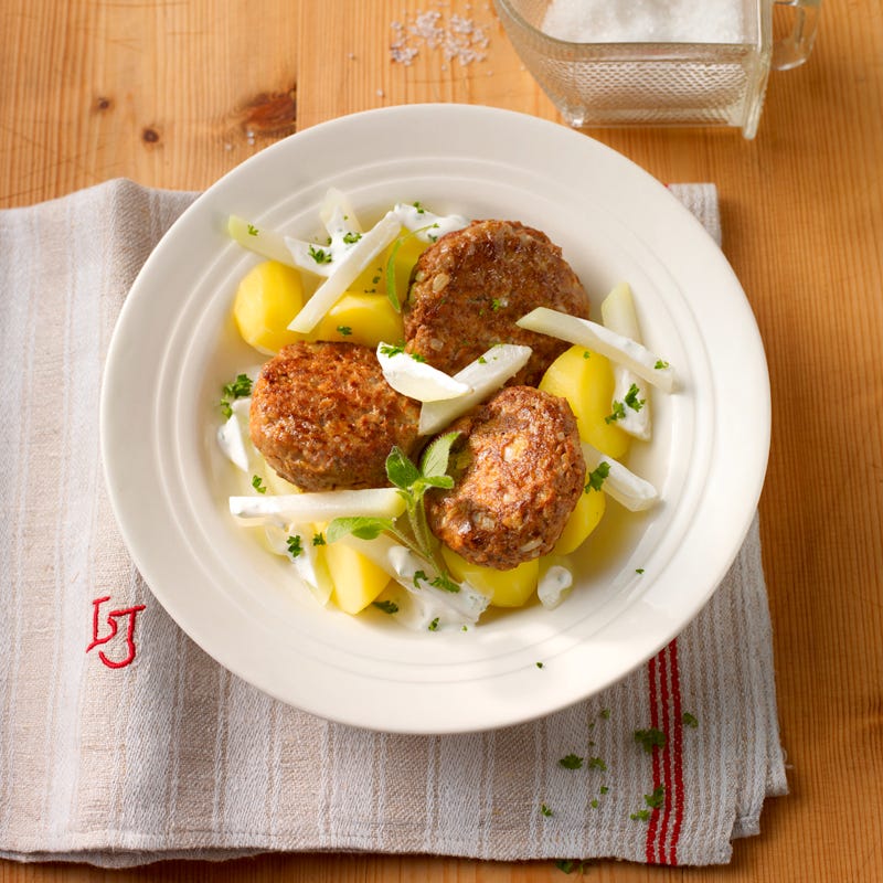 Foto Buletten mit Kohlrabigemüse von WW