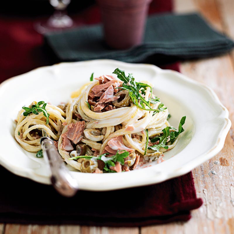 Foto Tunfisch-Spaghetti mit Oliven von WW