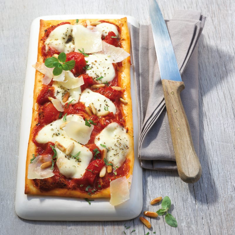 Foto Pizza mit Pinienkernen von WW