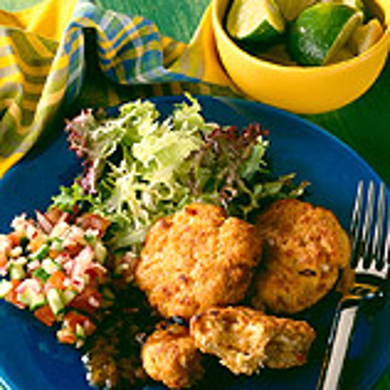 Photo of Thai crab cakes with cucumber relish by WW