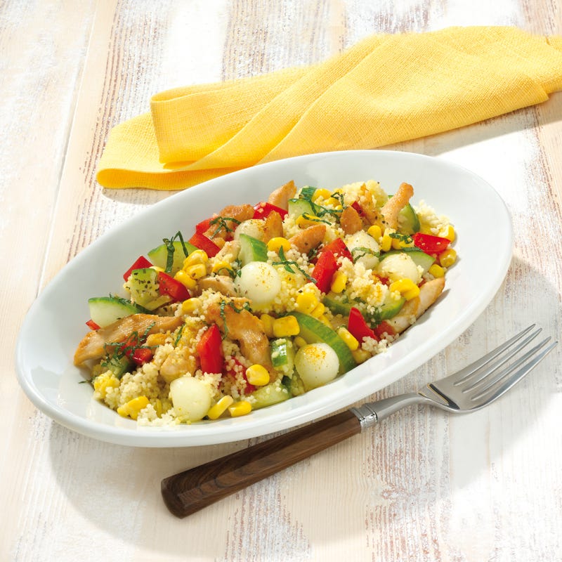 Foto Couscous-Hähnchen-Salat von WW