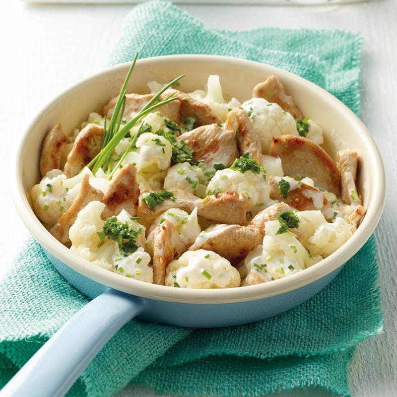 Foto Blumenkohl-Hähnchen-Pfanne von WW