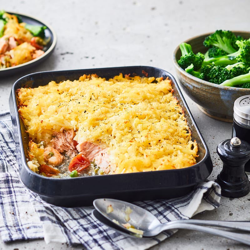 Photo of Salmon & prawn pie by WW