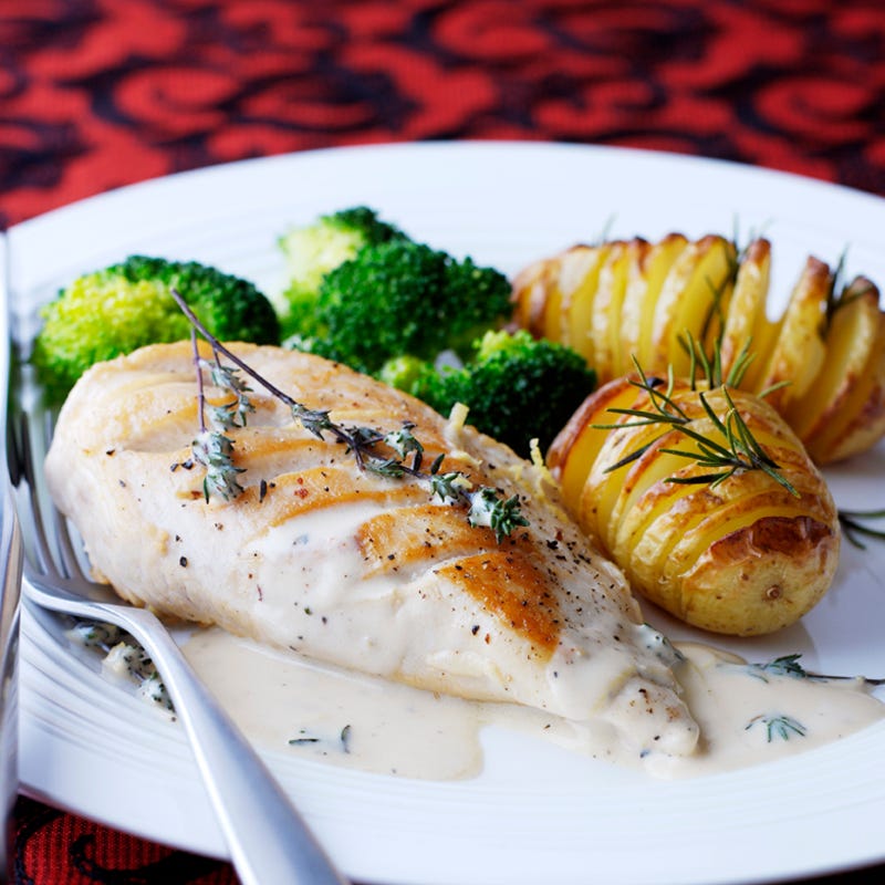 Foto Hähnchenbrust mit Pernod-Sauce von WW