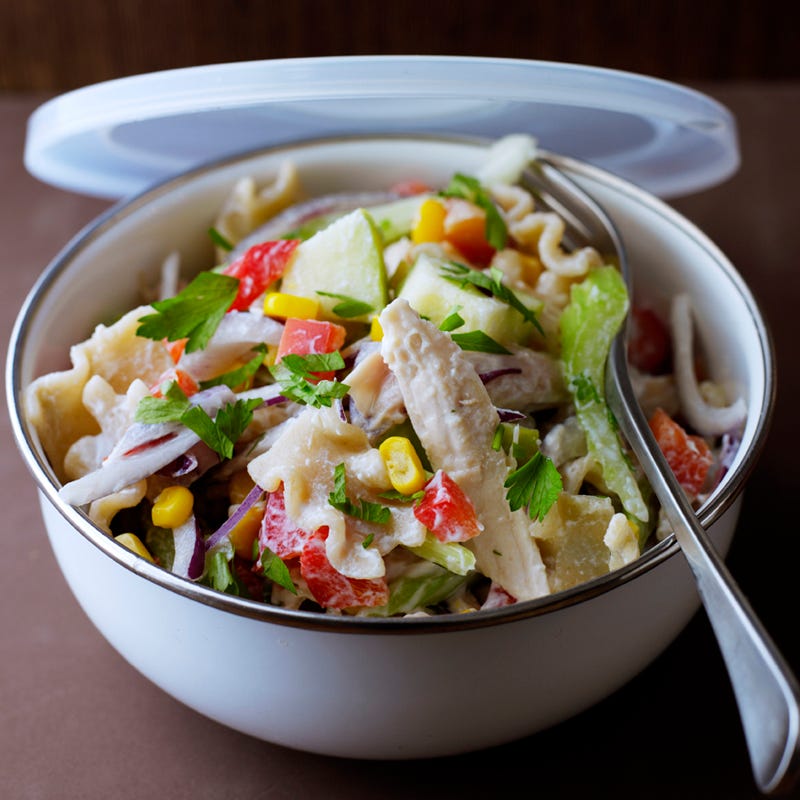 Foto Lunchbox-Salat mit Hühnchen von WW