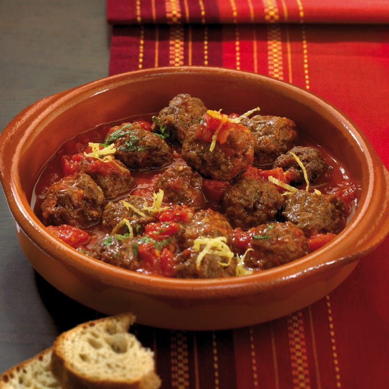 Foto Spanische Hackbällchen in Tomaten-Sherry-Sauce von WW