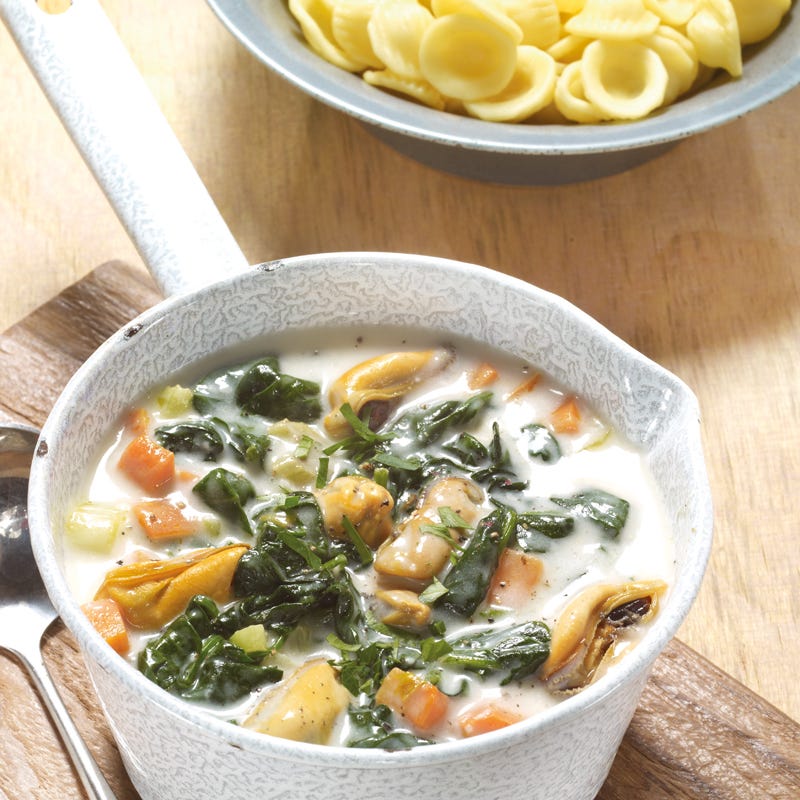 Foto Muschelsauce mit Spinat von WW